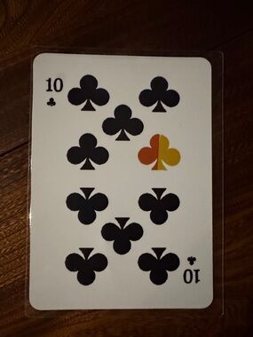 Kate Spade Playing Card 10 Of Clubs
